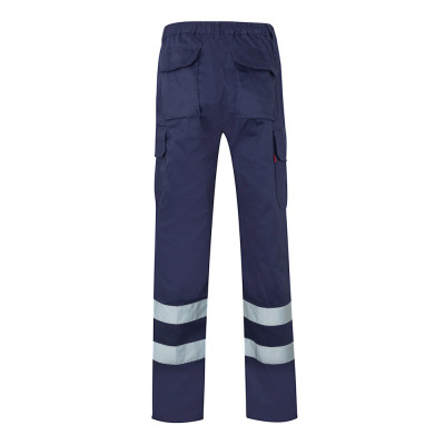 VL ASCLEPIUS. Multi-pocket twill trousers (200g/m²), in cotton (35) and polyester (65)